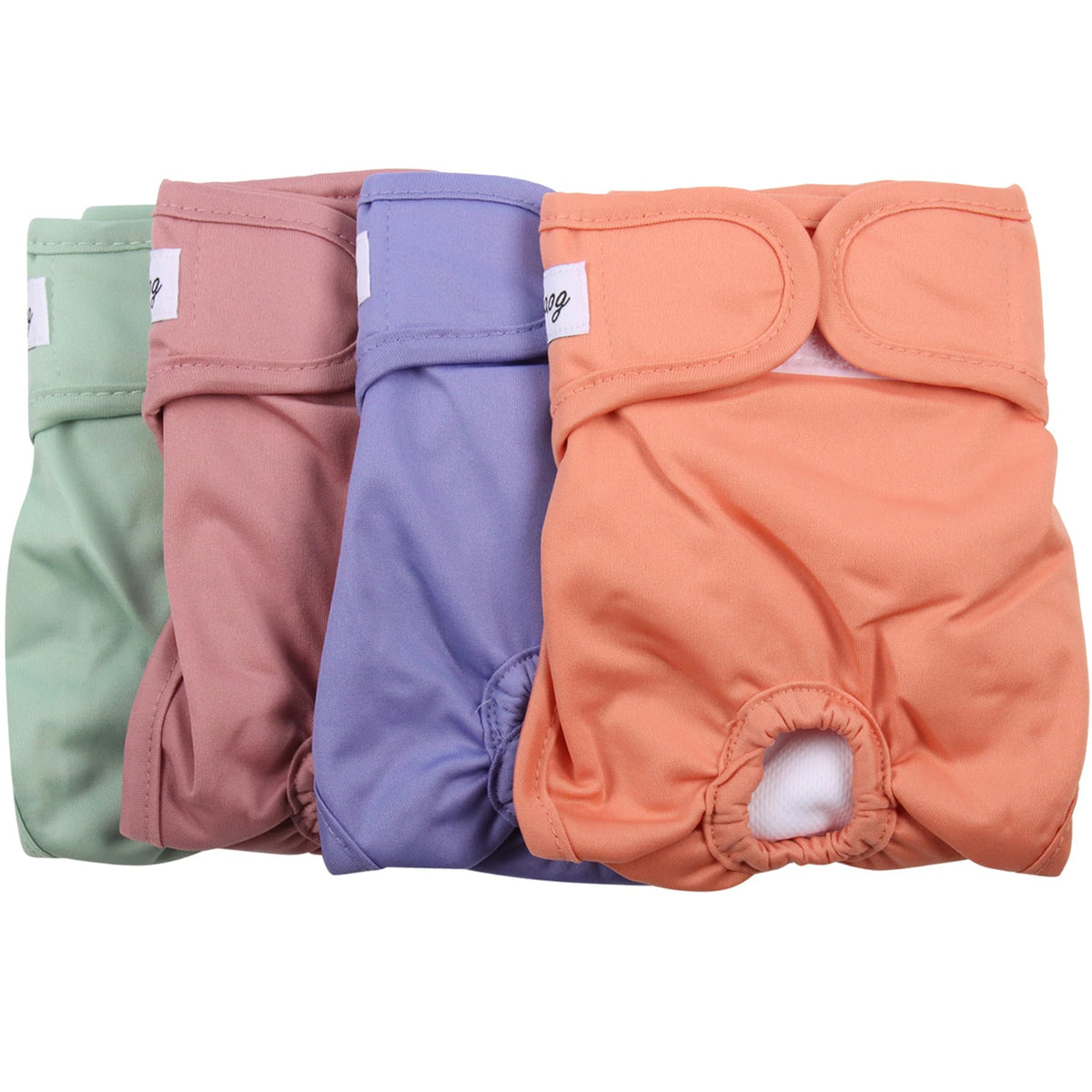 JoyDaog pañales para perras pequeñas con ajuste de cintura cómodo