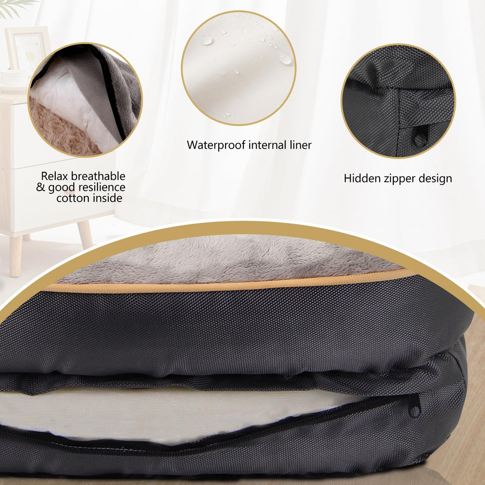 Base antideslizante JOYELF mantiene estable la cama.