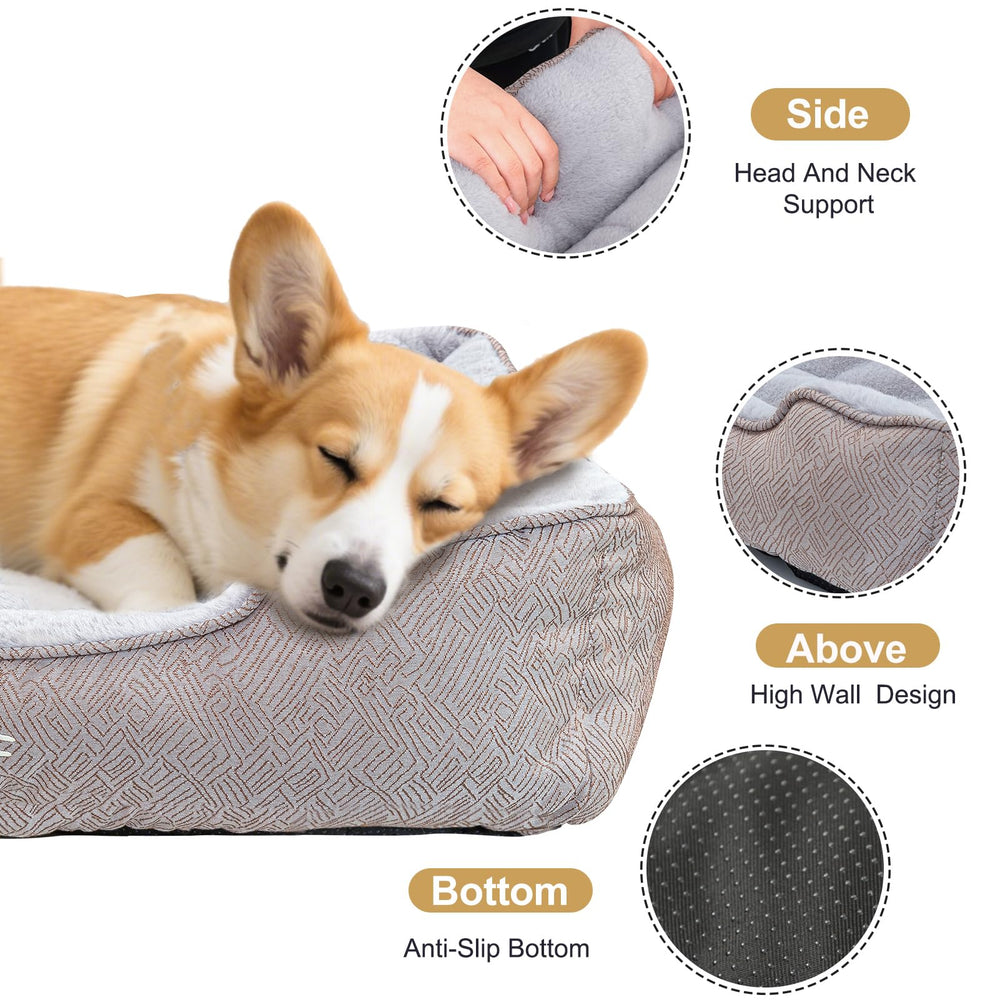 JOYELF, cama rectangular que invita a dormir plácidamente.