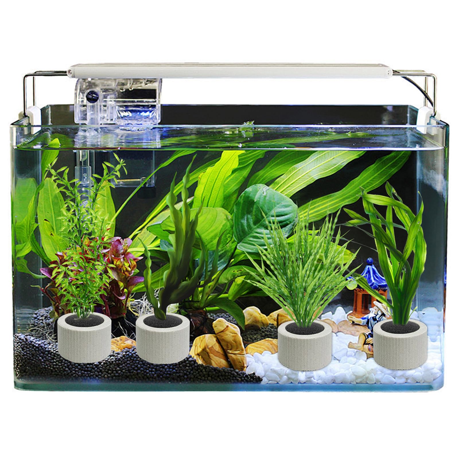 JoyHuaTrade: anillo cerámico para sujeción submarina de plantas.