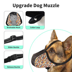 JOYPAWS mordaza para perros XS, material suave y transpirable.