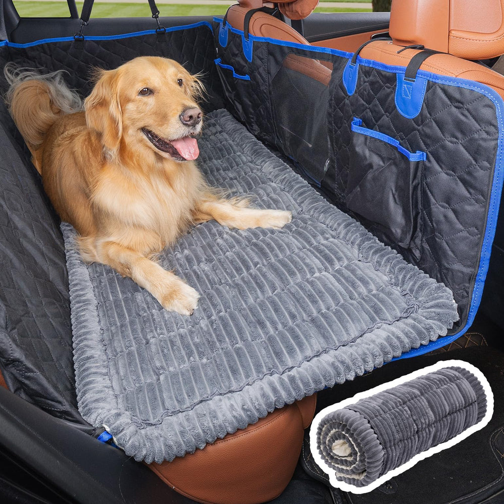 JOYTUTUS cama para perro extensor de asiento trasero: comodidad y seguridad en viajes