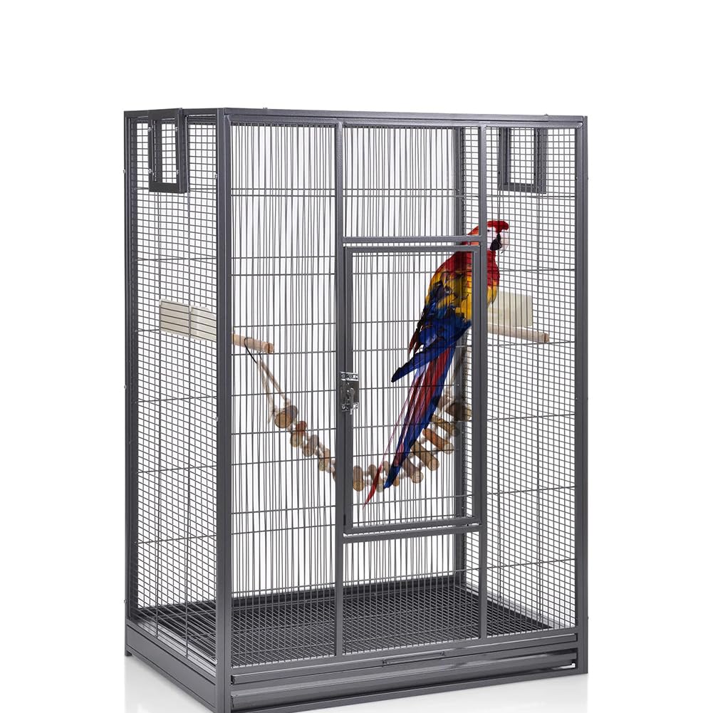 Joyzan juego de actividad para aves, fomenta exploración y reducción de aburrimiento.