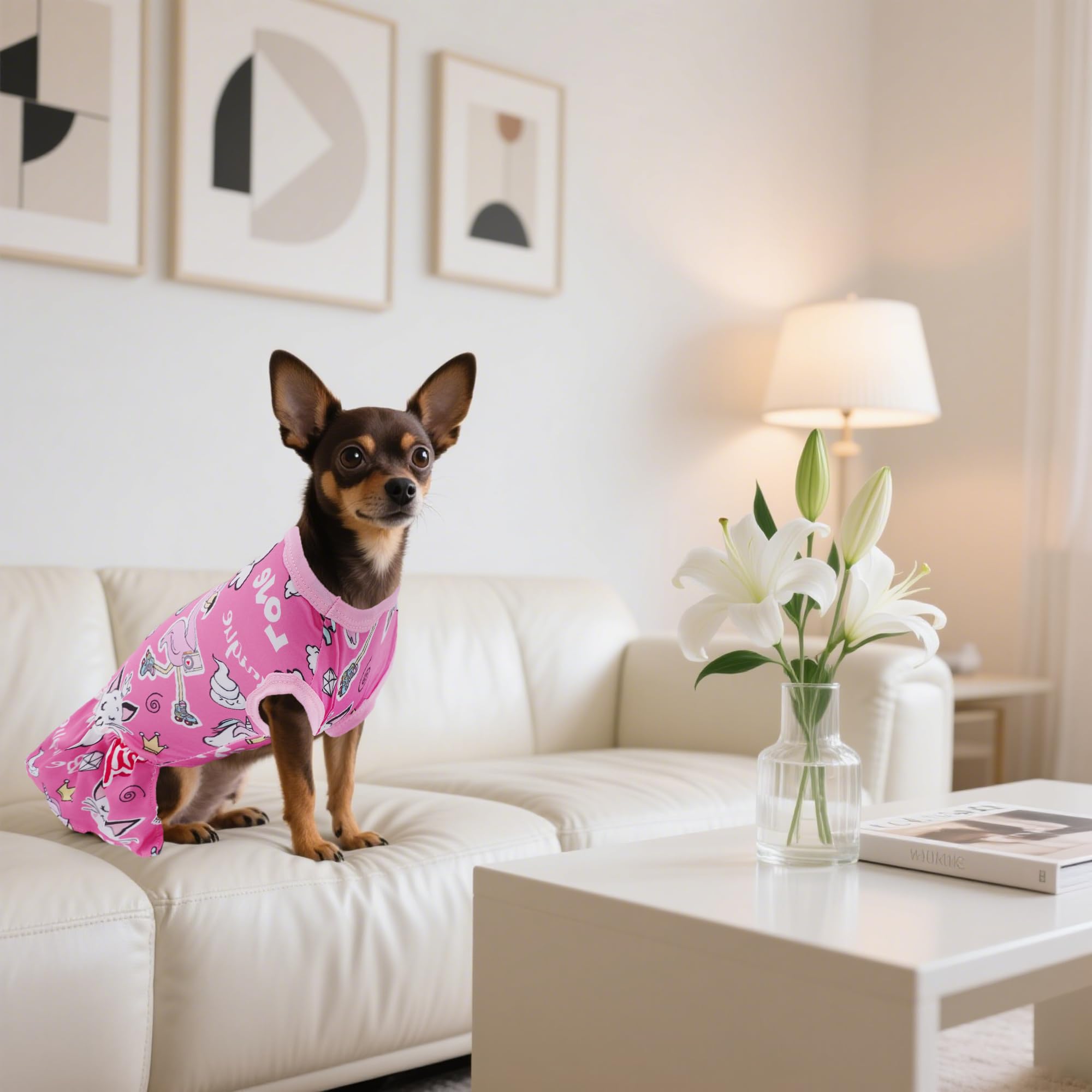JpGdn look diario para perros grandes, práctico y lavable.