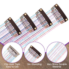 Juexica destellos crin multicolor duraderos con material resistente para uso repetido.