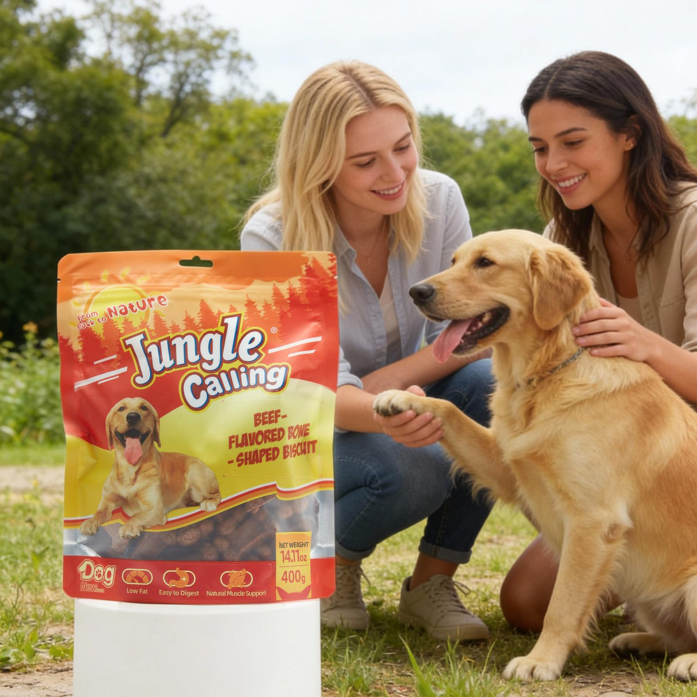 Aroma de carne en Jungle Calling, tentador para perros durante la recompensa