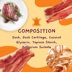 Jungle Calling Carne real y cartílago de pato: fuente proteica para perros activos.