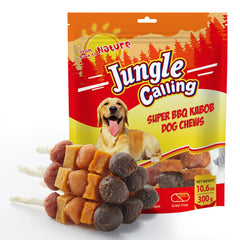 Jungle Calling Kabob chicken highlights a protein-rich snack for dogs