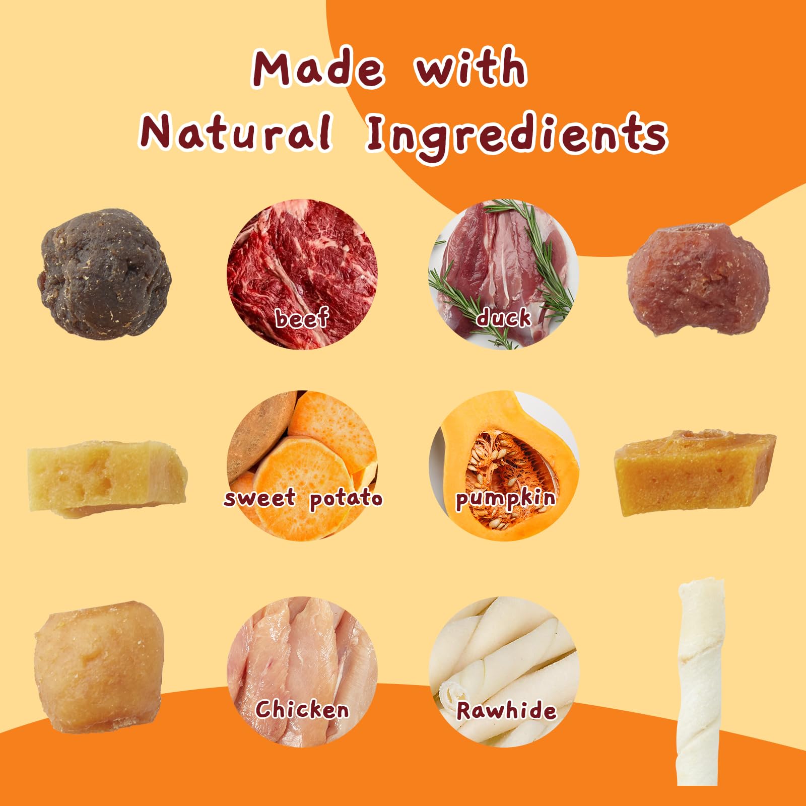 Jungle Calling Kabob pumpkin image promoting balanced nutrition for dogs