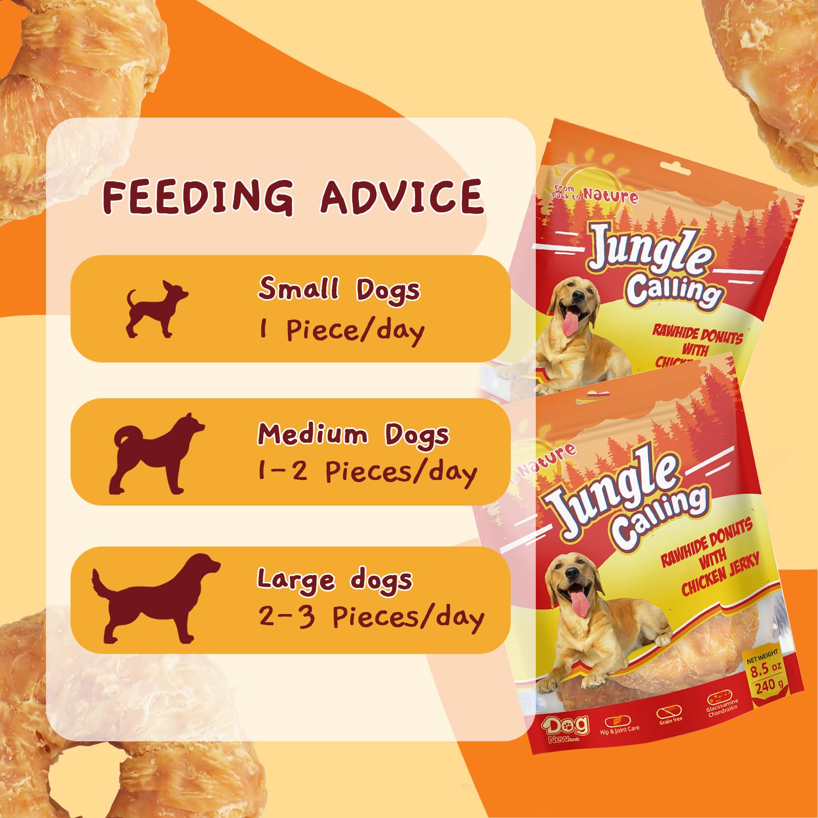 Envase sellado que mantiene fresca la comida para perro.