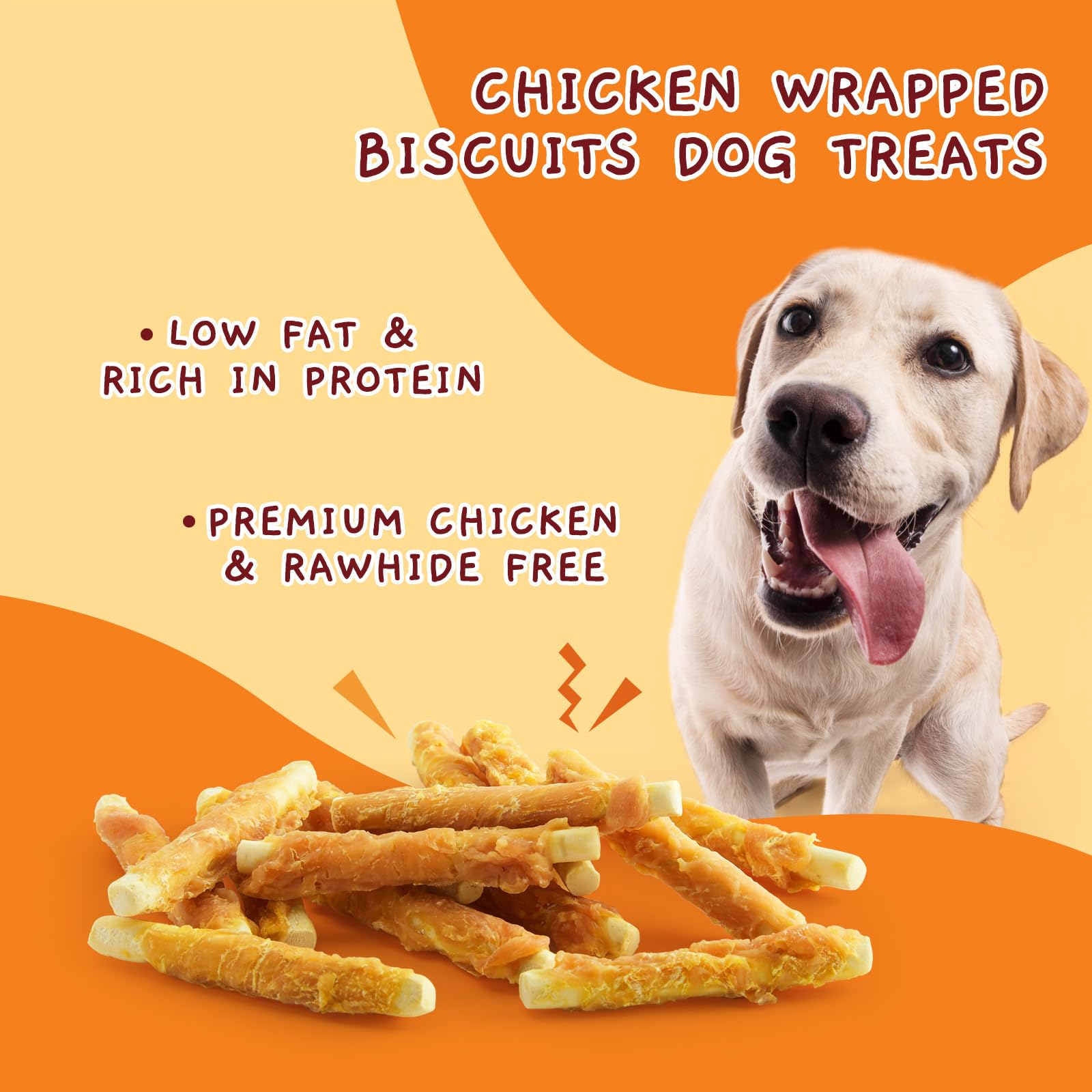 Jungle Calling real chicken ingredient emphasizing lean protein