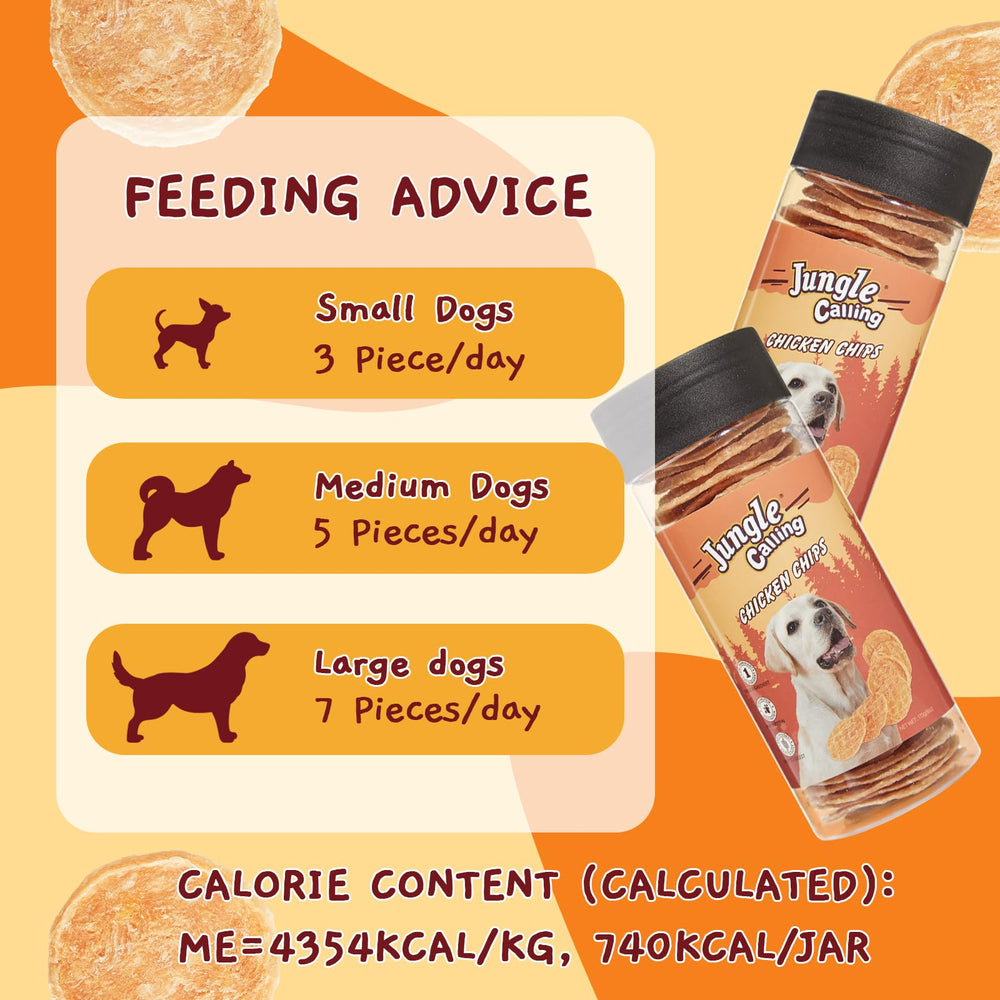 Snack apto para todas las razas Jungle Calling, ideal para entrenamiento.