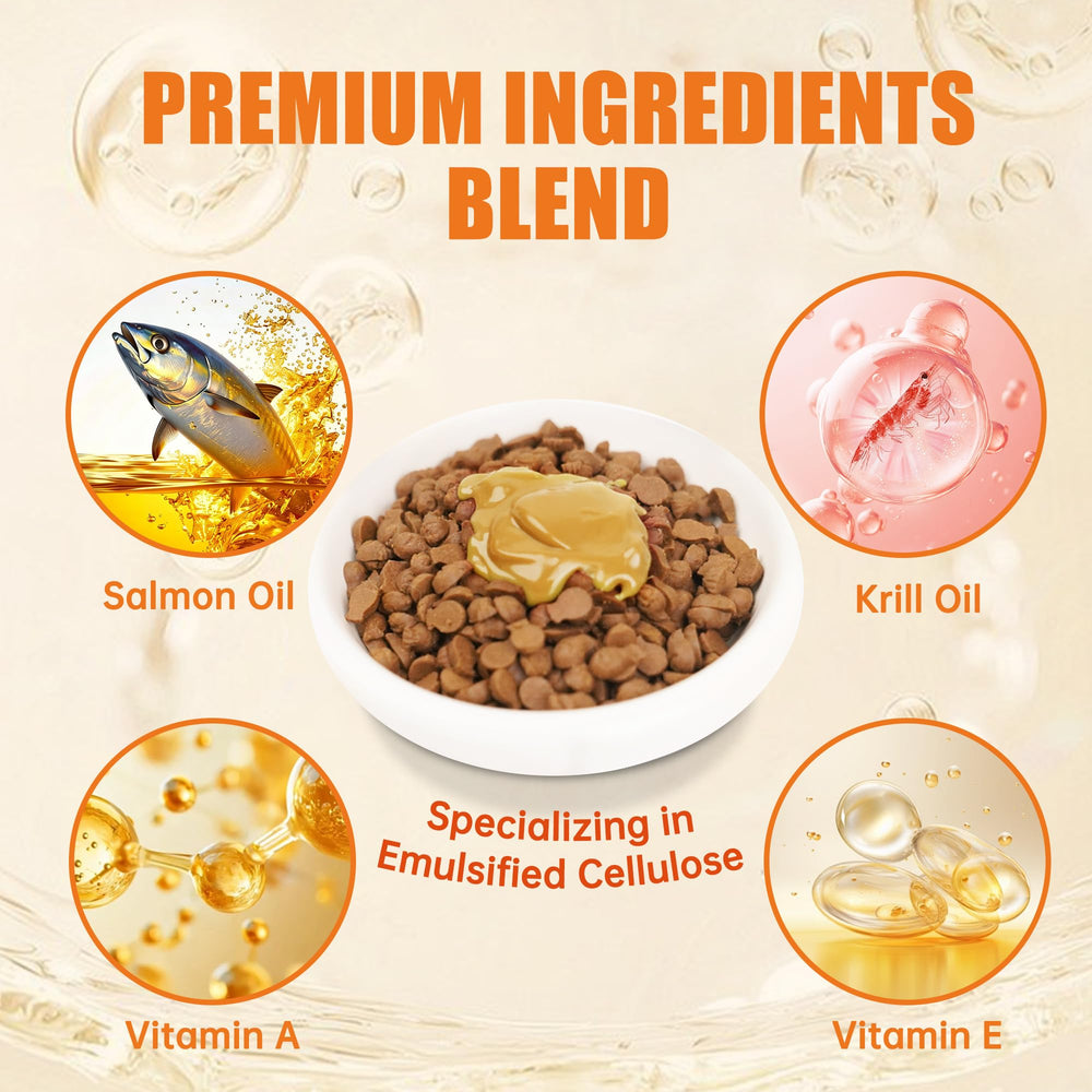 Just Try emulsión suave que los gatos disfrutan como merienda en cada dosis