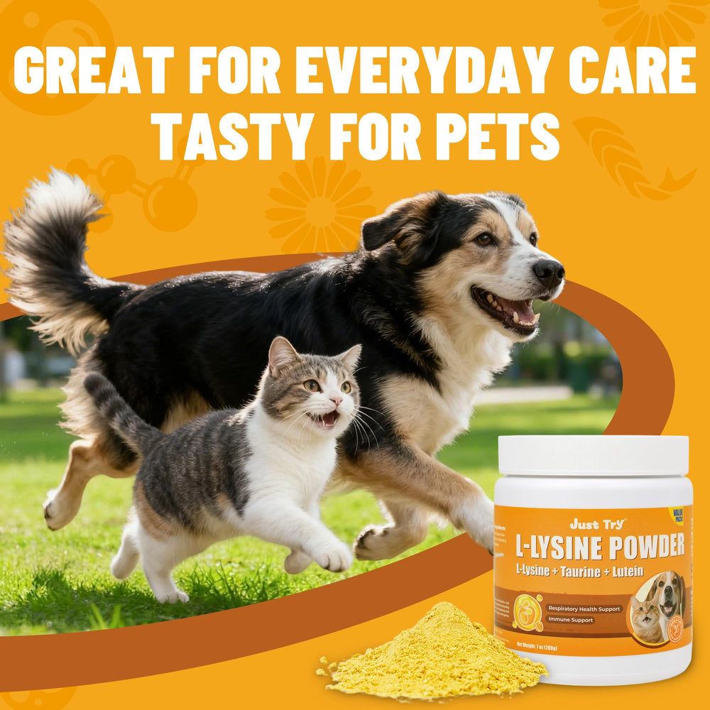 Just Try Lisina, dosificación sencilla en cada cucharita para gatos