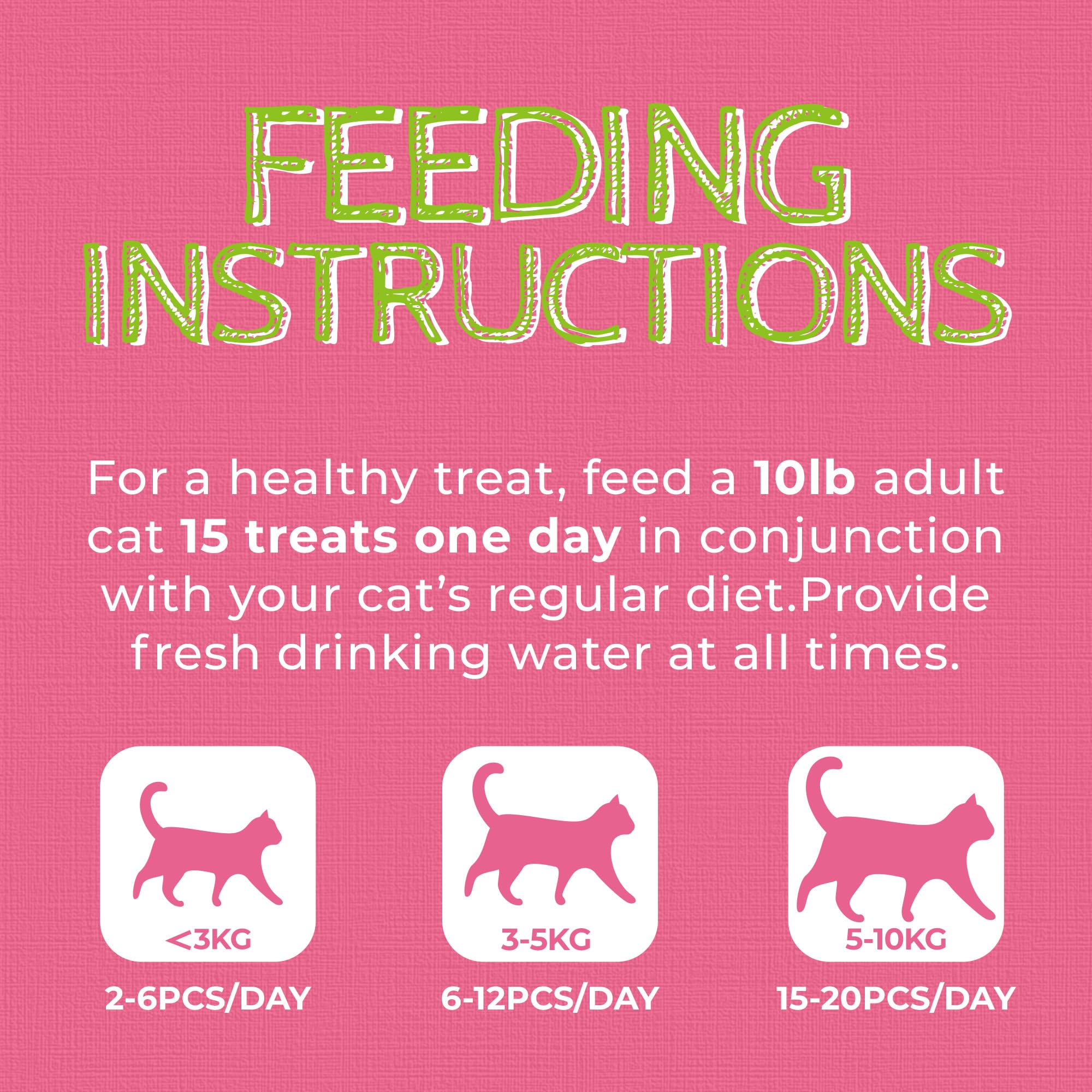 Just Try premio de entrenamiento con sabor a salmón para gatos.