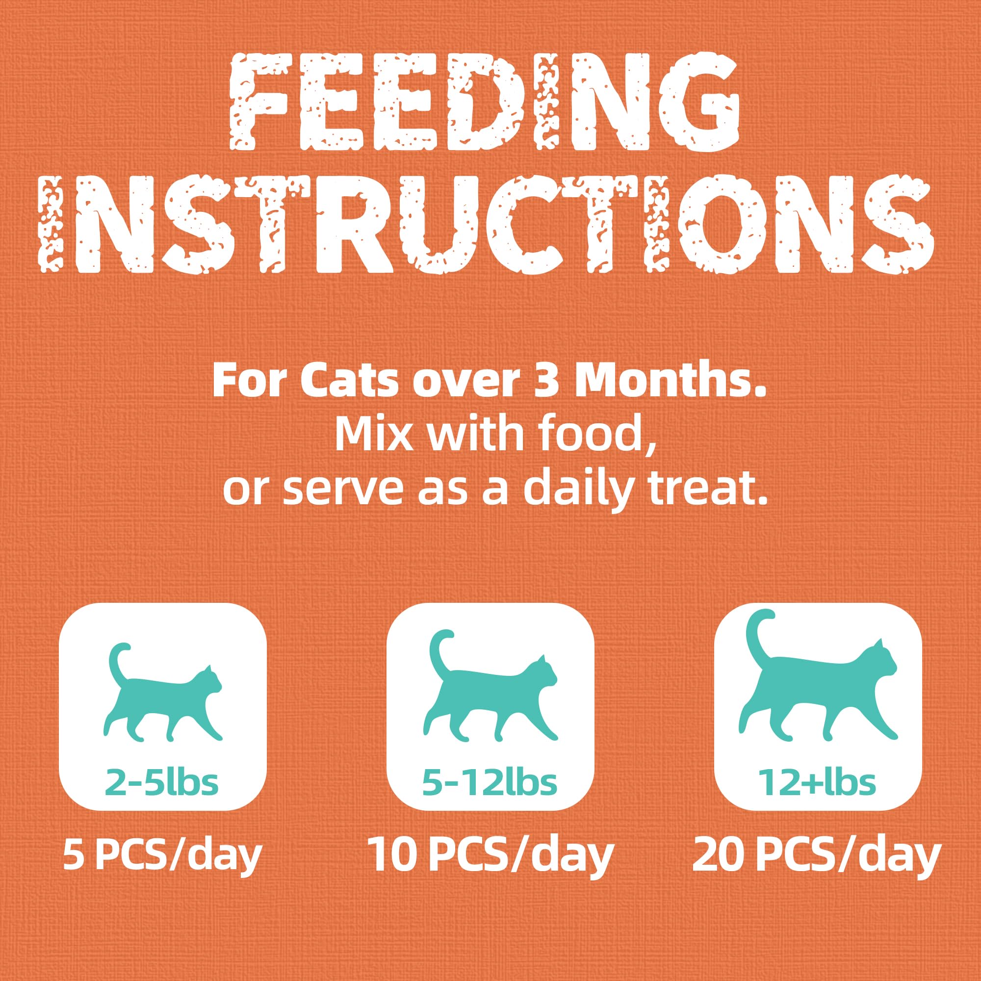 Just Try Premios Colágeno para Gatos, snack bajo en calorías