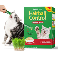 Just Try tubos lamibles para gatos, premio sabroso para entrenamiento y refuerzo.