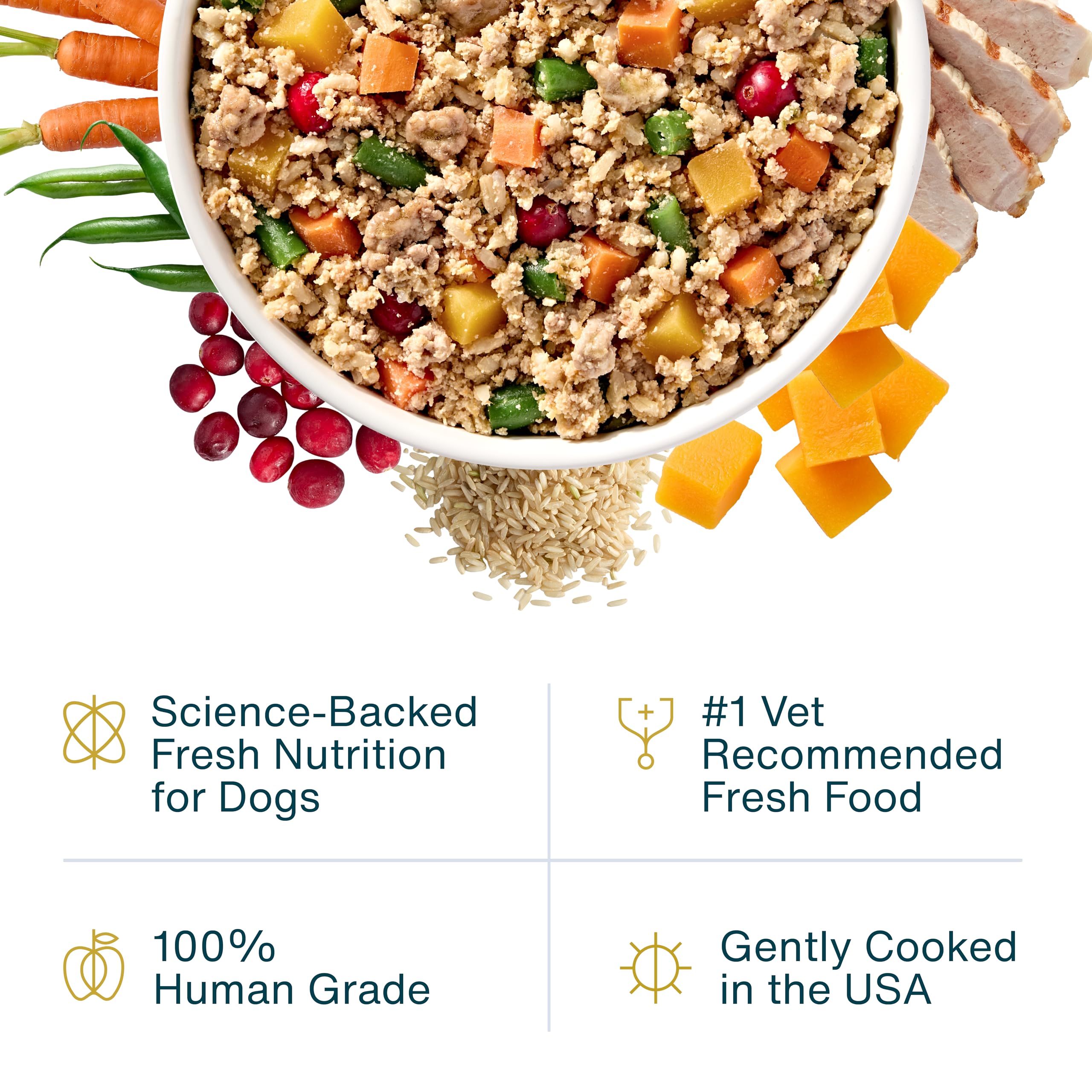 JustFoodForDogs comida fresca completa: opción práctica para alimentar a tu perro.