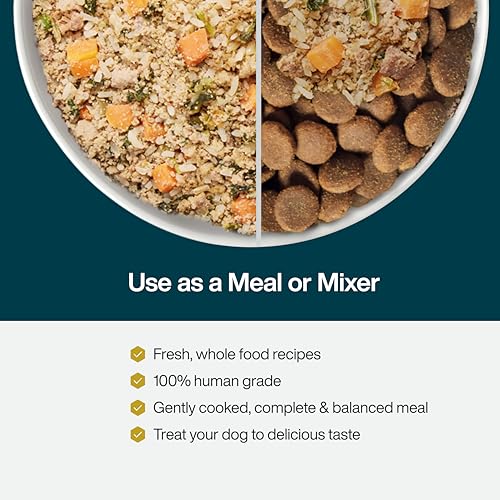JustFoodForDogs comida fresca perros crecimiento, base nutritiva para la dieta