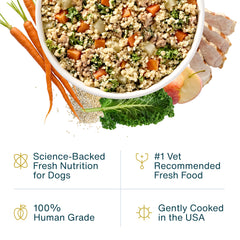 JustFoodForDogs dieta de grado humano para perros