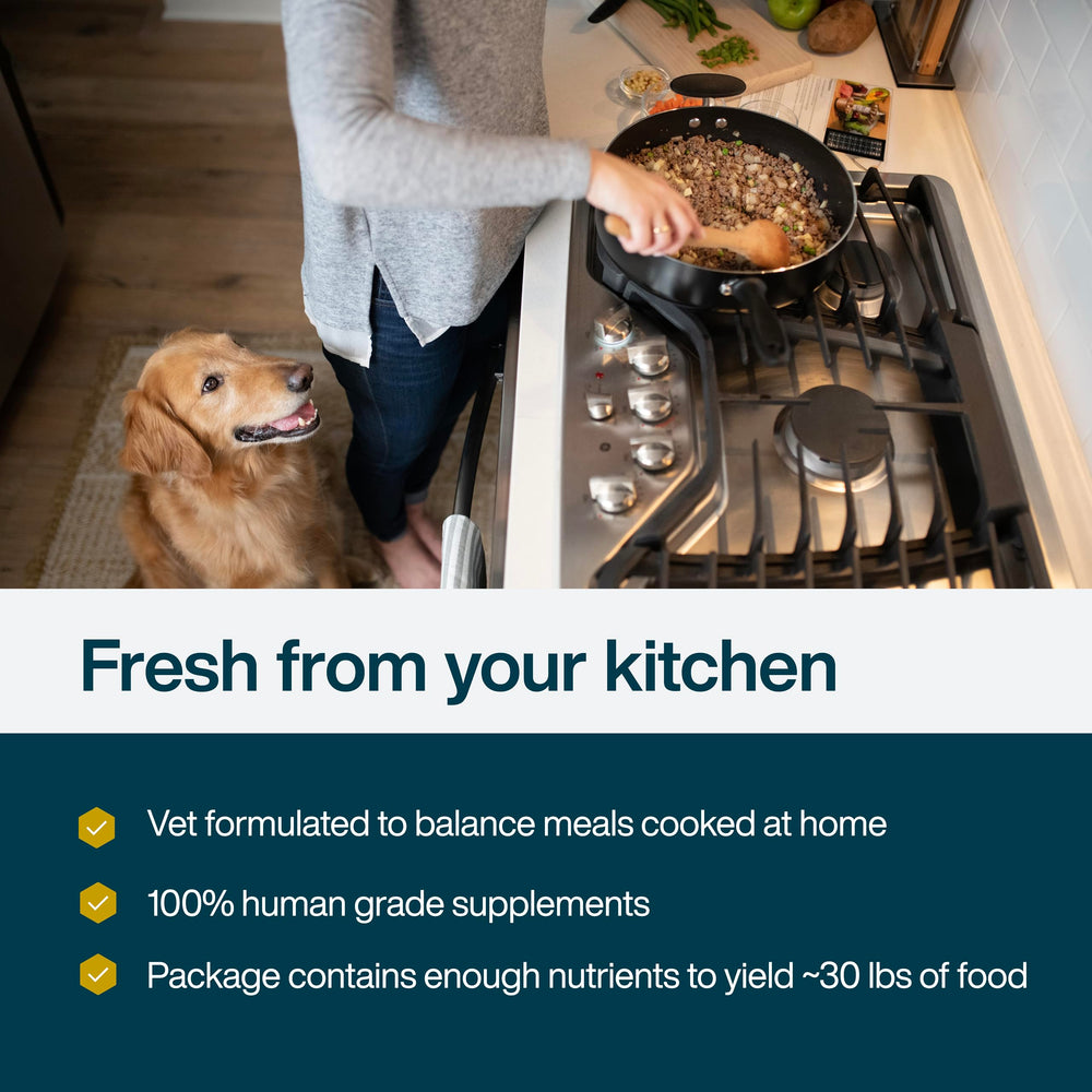 JustFoodForDogs Guia de cocina y lista de compras.