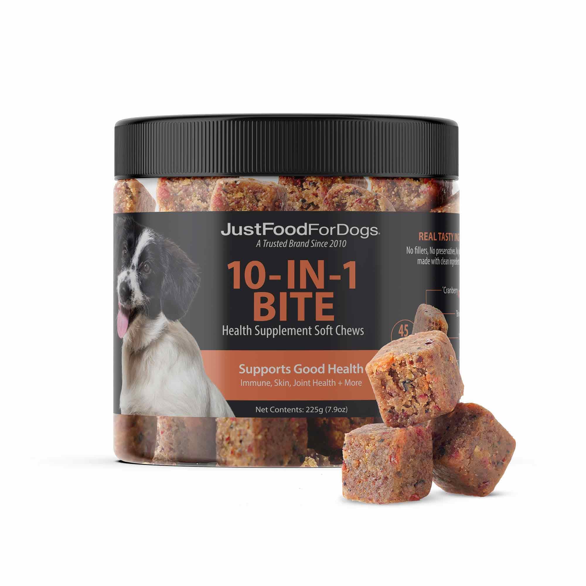 JustFoodForDogs Hip y Joint: golosinas para articulaciones y movilidad del perro