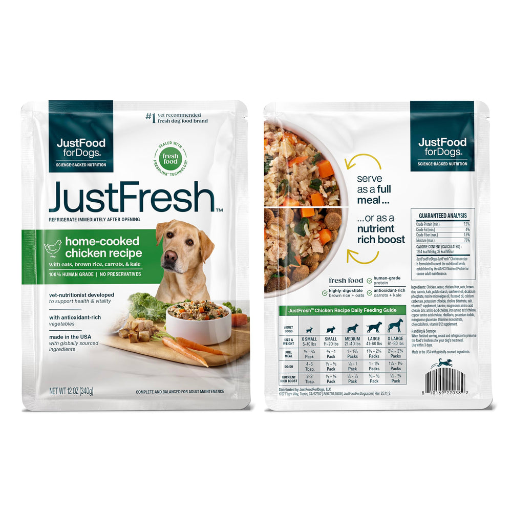 JustFresh recipiente reutilizable facilita almacenamiento y conservación