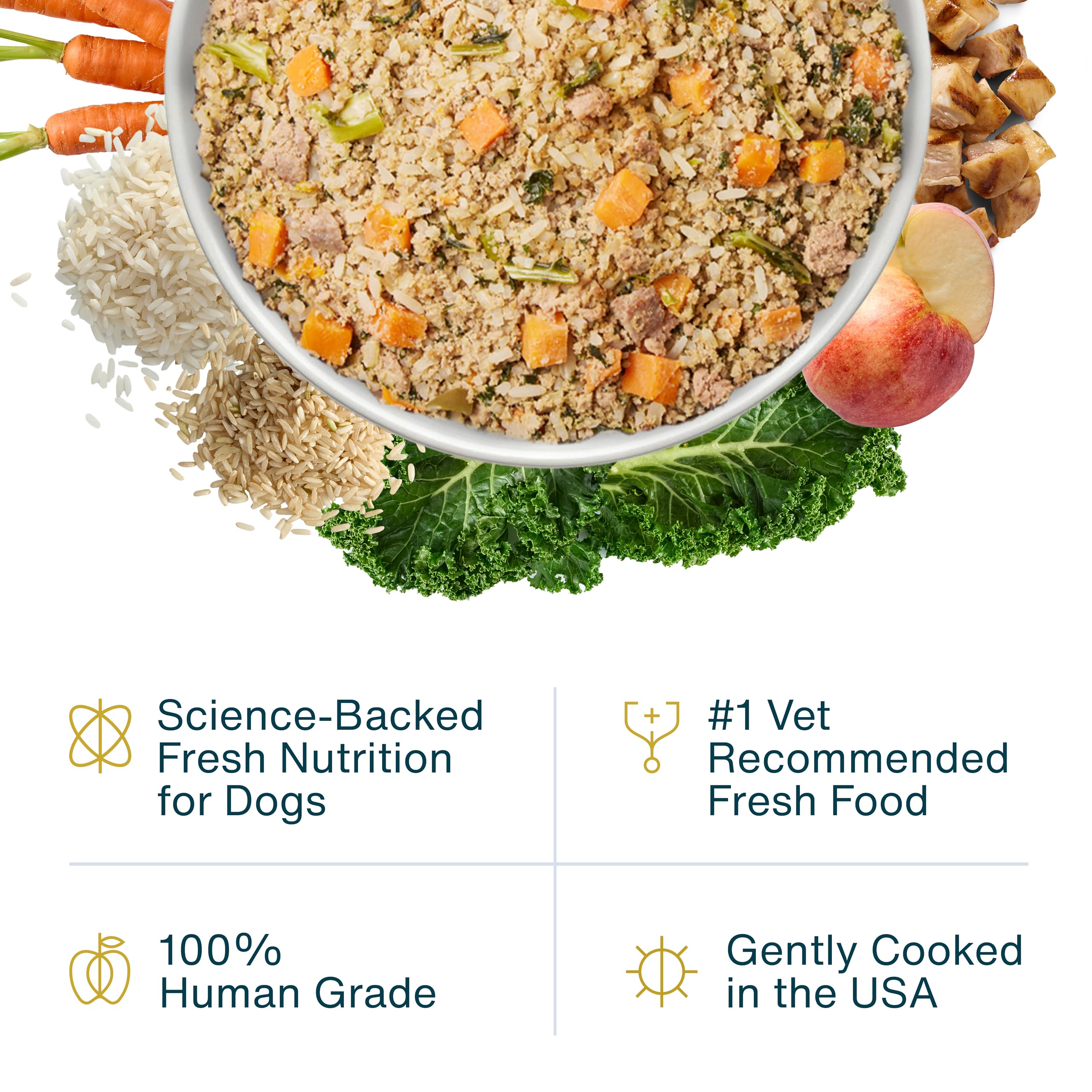 JustFoodForDogs Pantry Fresh, comida completa para perros activos y saludables.