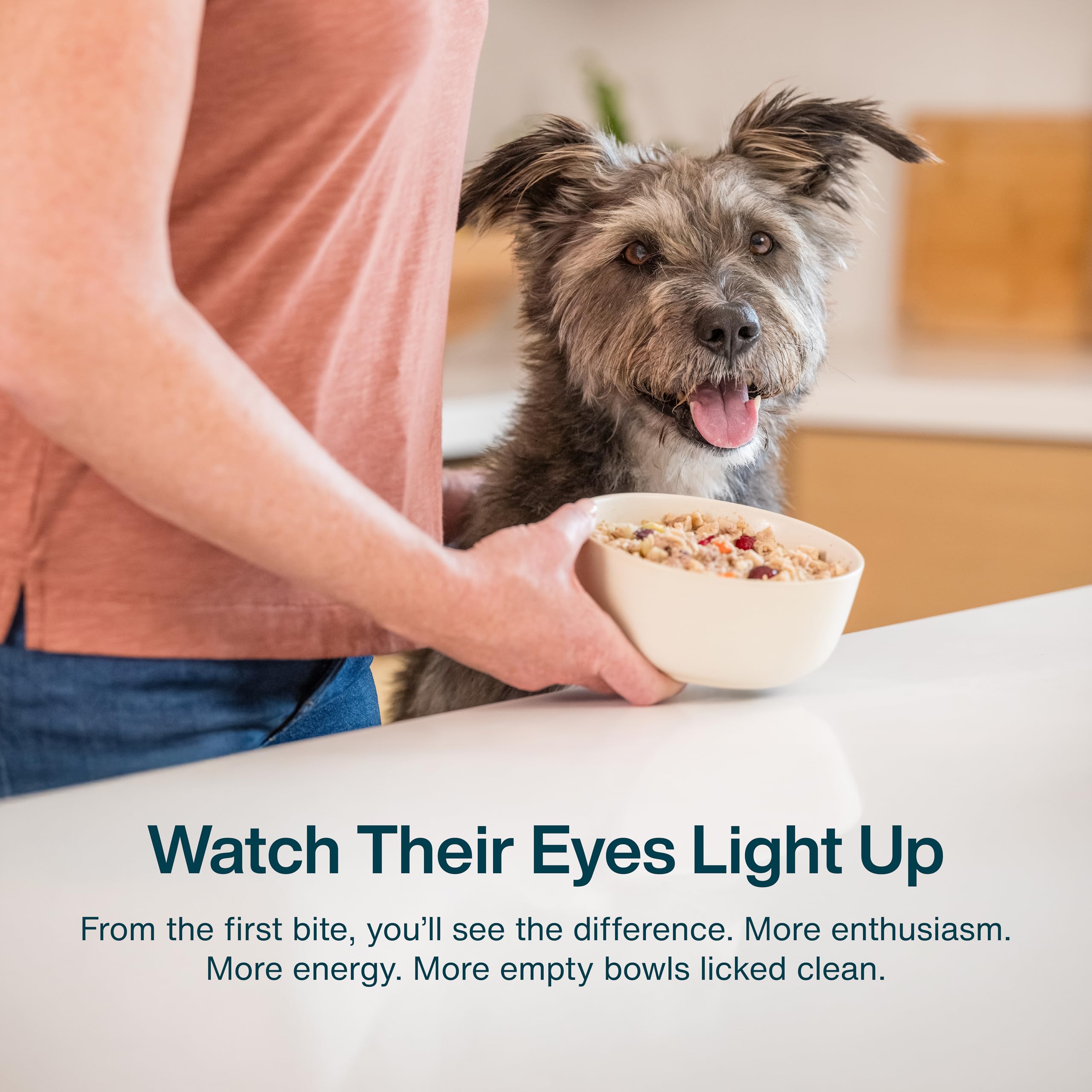JustFoodForDogs topping sabroso para perros exigentes y aumentar el interés en la comida.