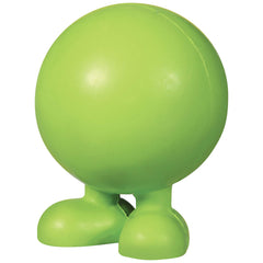 JW Good Cuz, bola de goma natural con patas, resistente para masticar al aire libre