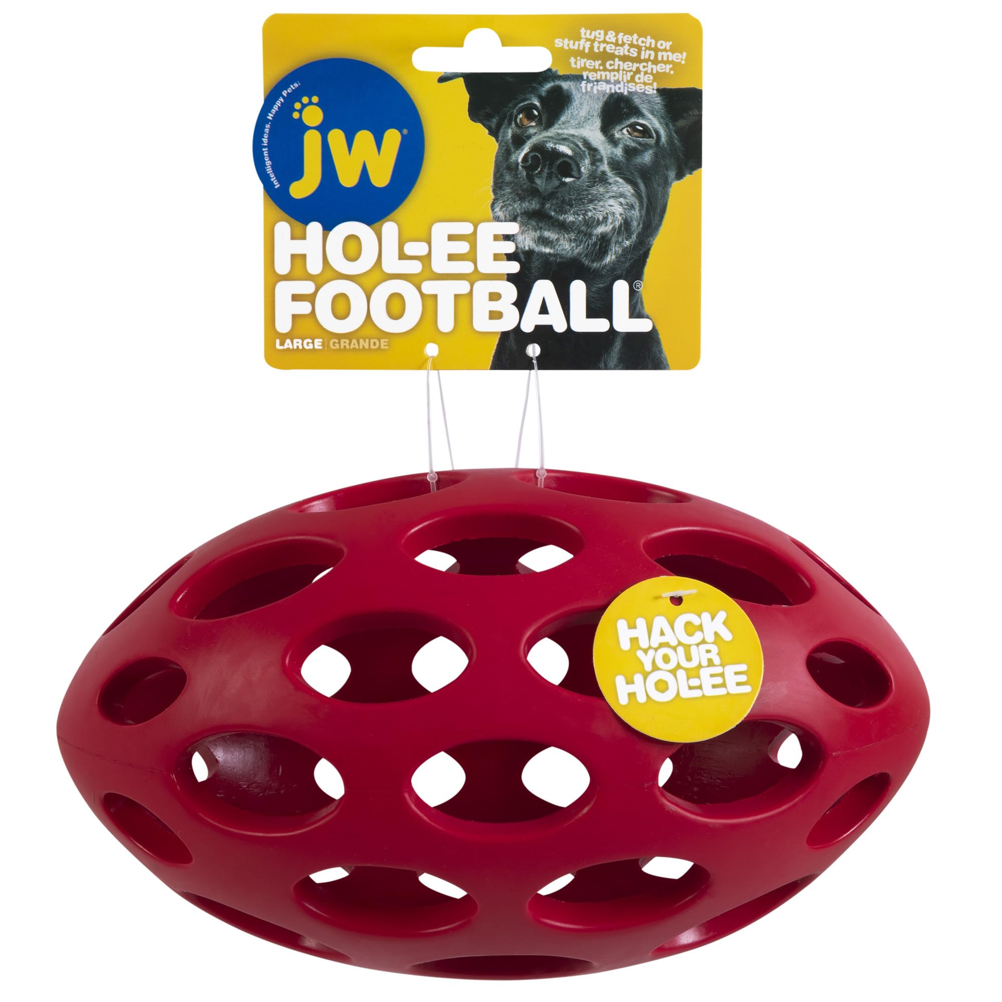 JW Hol-ee Football, dispensador de golosinas para entretener a tu perro