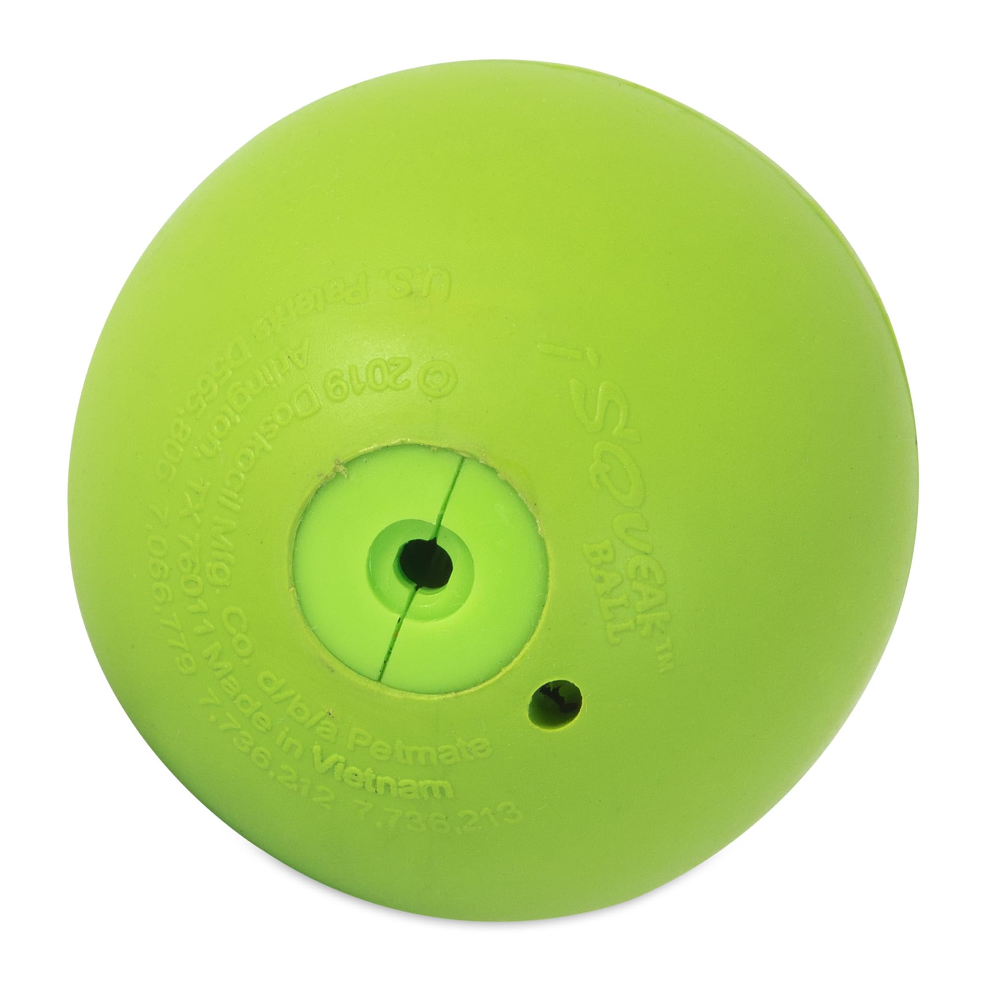 JW Pelota resistente para juego intenso con mordisqueadores curiosos.