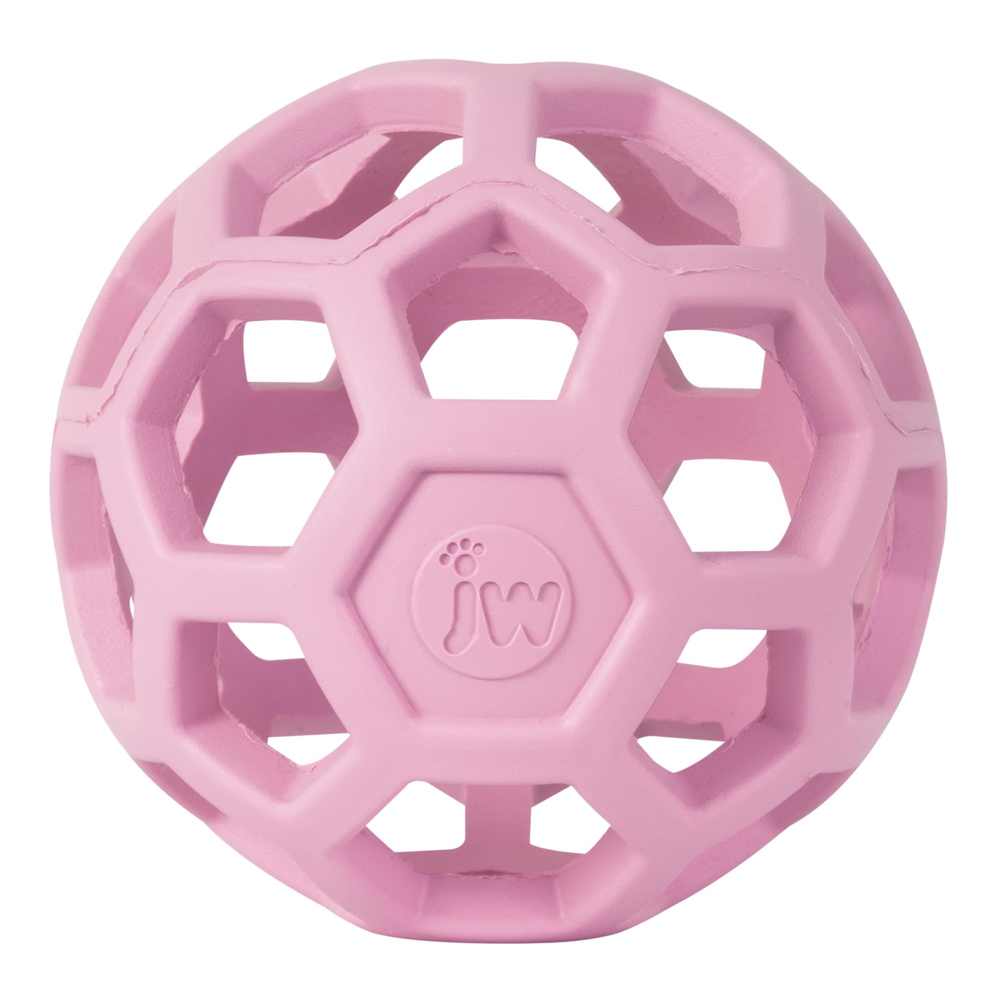 JW Hol-ee Roller: bola-puzzle 3 pulgadas para estimulación mental y juego interior.