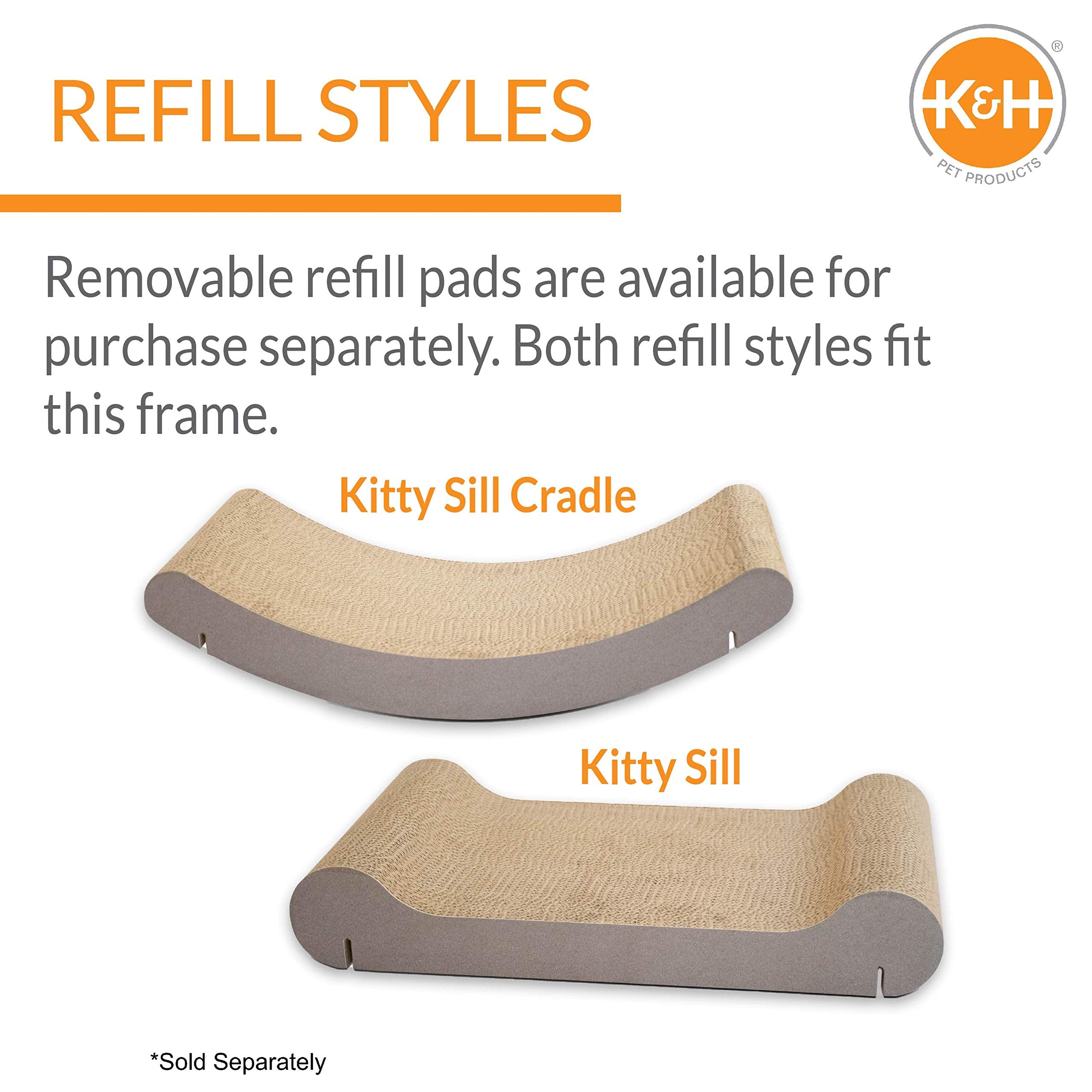 K&H Recambio Kitty Sill, rellenos y recambios disponibles