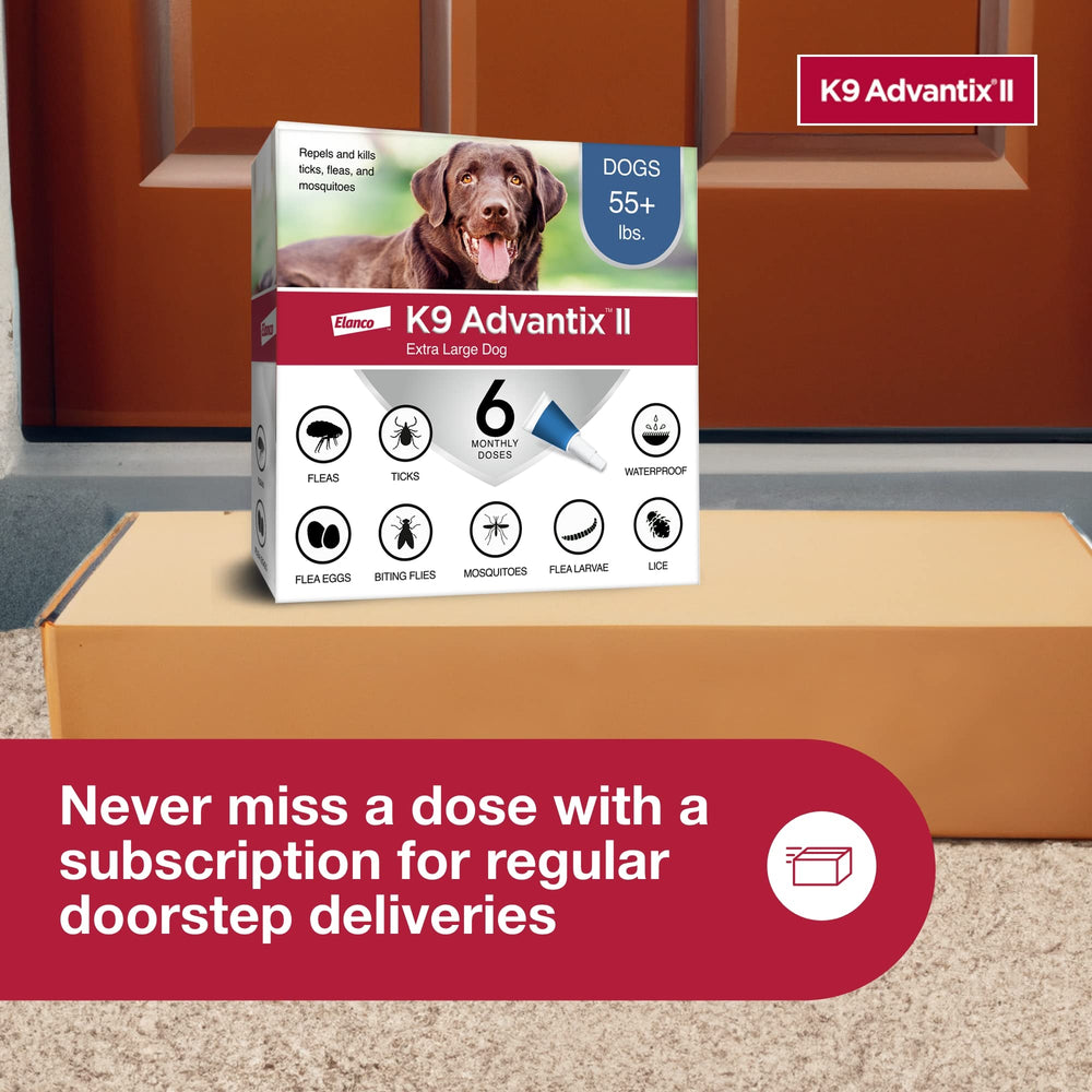 K9 Advantix II XL fórmula sin fragancia para mayor comodidad