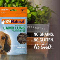 K9 Natural entrenamiento: perro concentrado gracias a los bocaditos