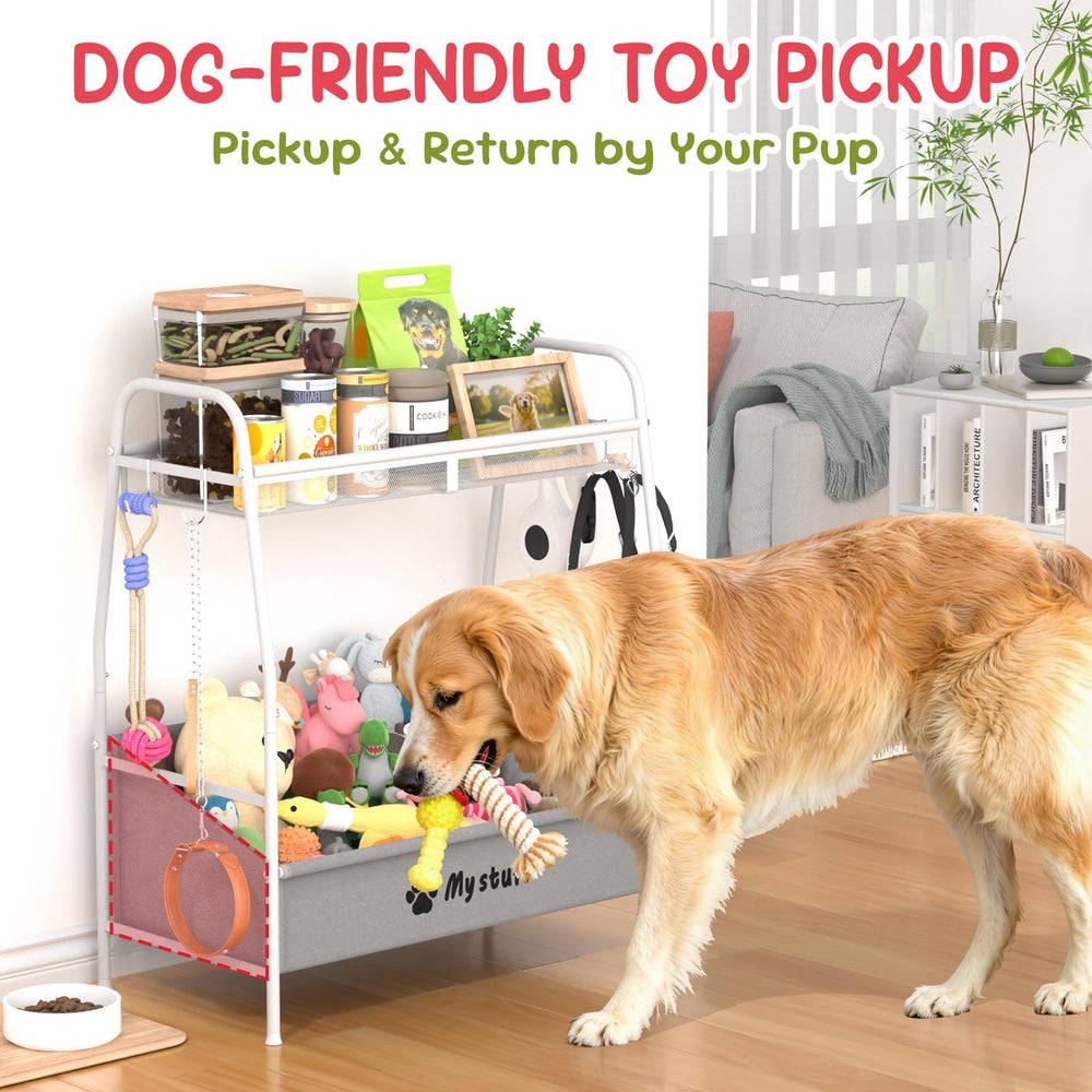 Kaiferty-organizador-mascotas-dos-en-uno: ideal para mantener correas y premios a mano.