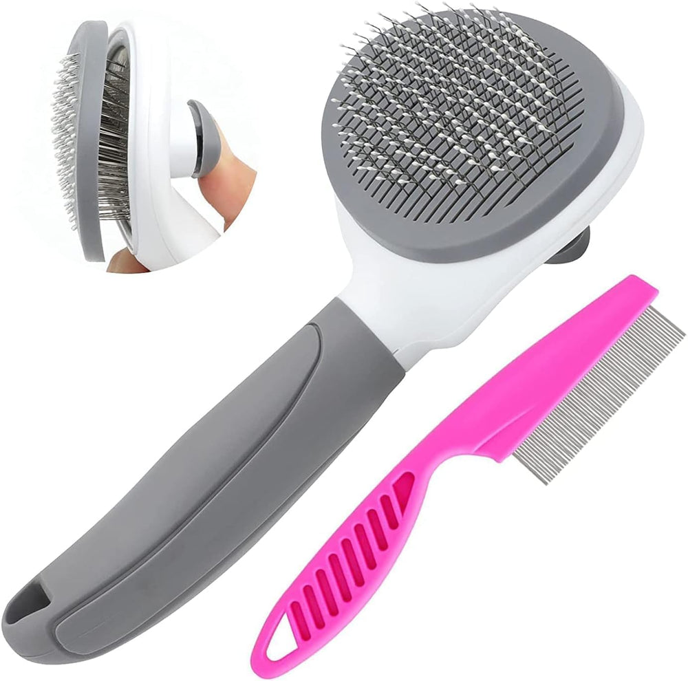 KALAMANDA cepillo para gatos de interiores, ayuda a eliminar pelo suelto.