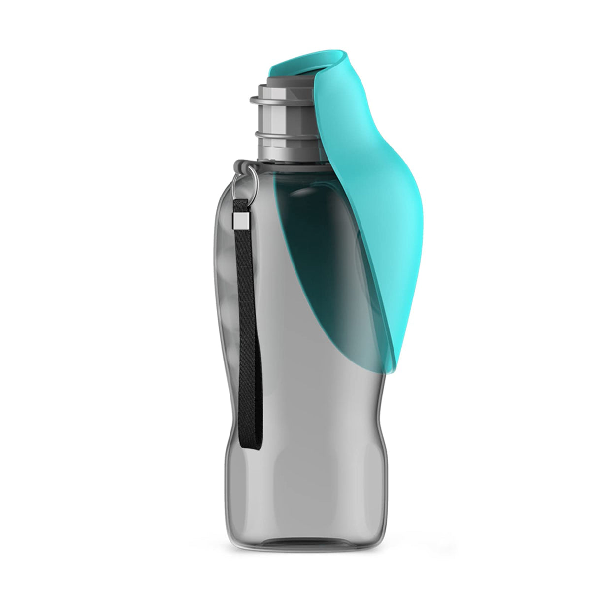 Kalimdor bebedero perro plegable 19oz, ideal para caminatas y viajes.