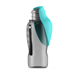 Kalimdor bebedero perro plegable 19oz, ideal para caminatas y viajes.