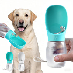 Kalimdor botella-agua-perro-portátil para paseos, con hidratación segura sin derrames.