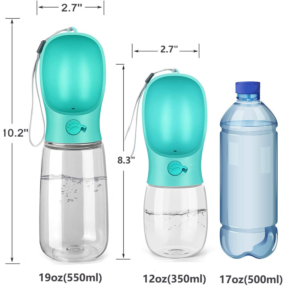 Kalimdor capacidad de 355 ml para mantener a tu mascota hidratada en salidas.