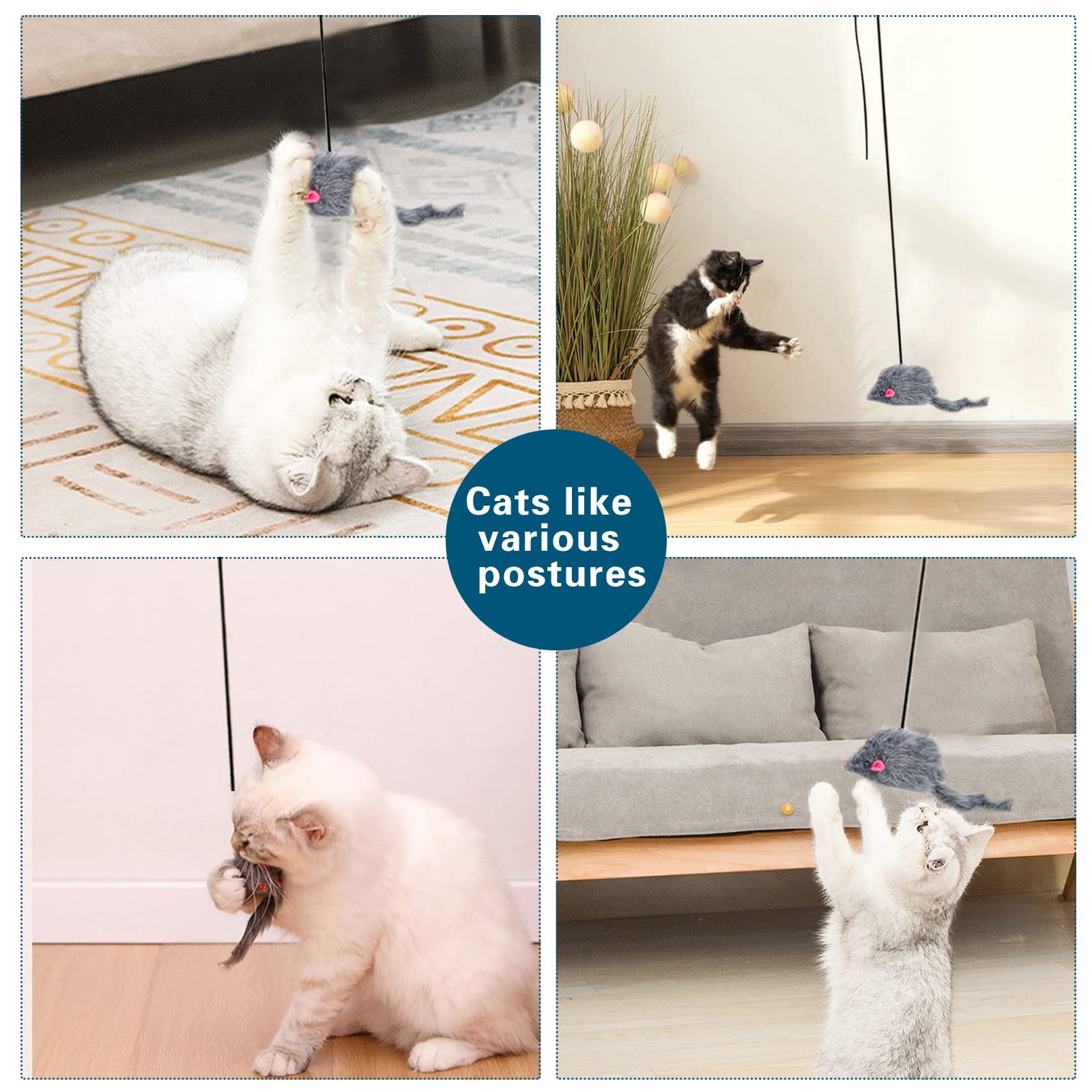 Estimulación mental para gatos con juguete colgante Kalimdor