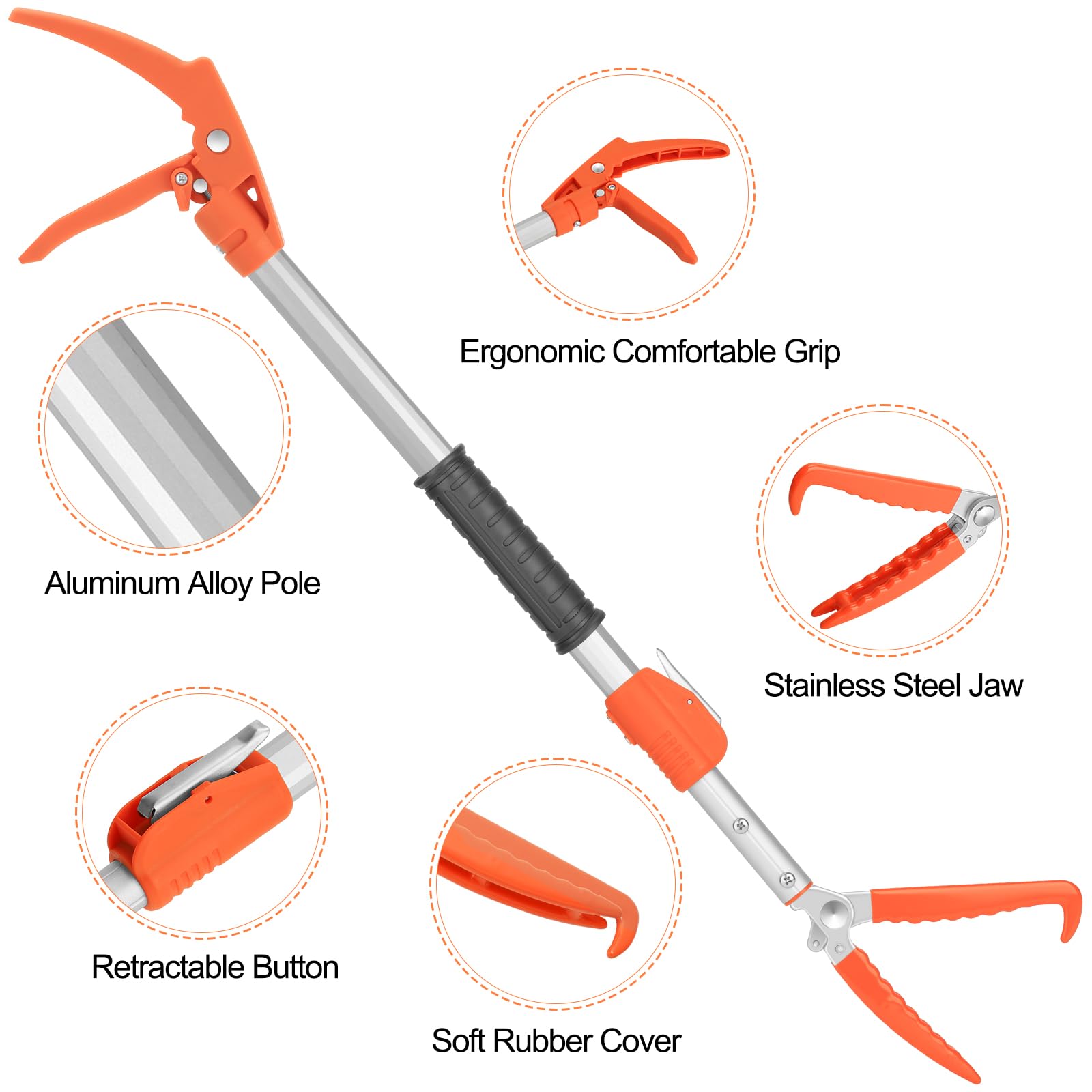 Kalkal herramienta multifuncional ideal para camping y pesca.