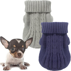 Kallfir's cutie suéter XXS para perro en color rosa, cómodo y cálido