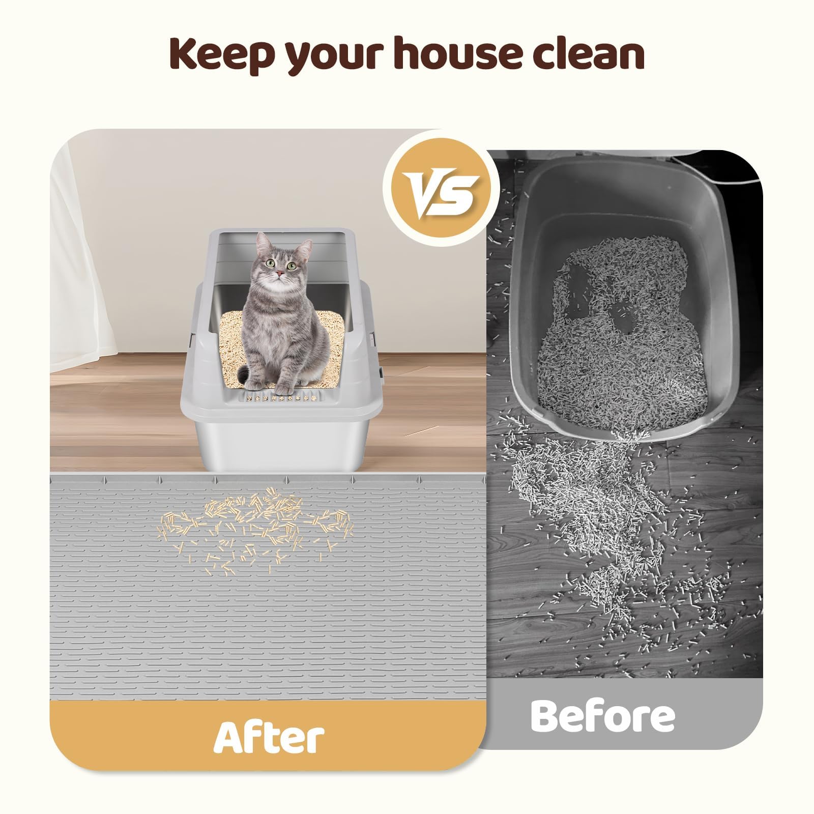 Kalolary: silicona suave para patas del gato.