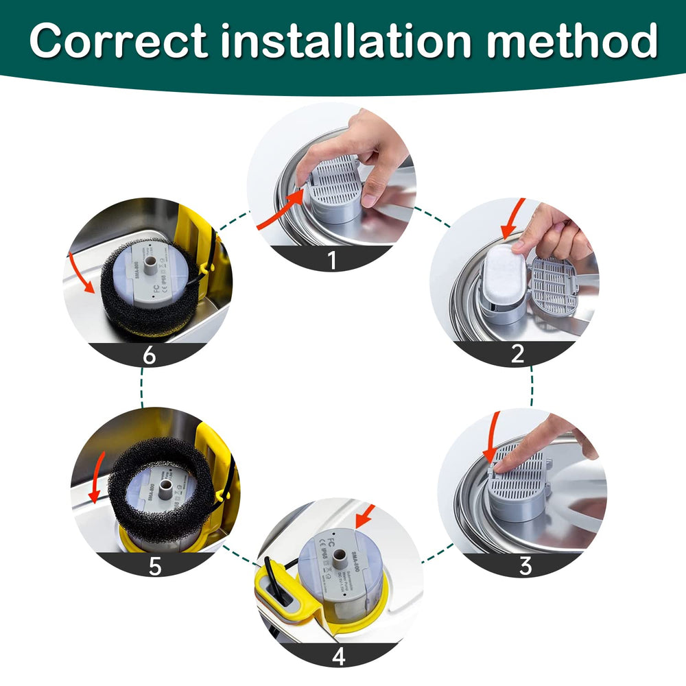 Filtre KANCHOU pour fontaine chien et chat — compatible multi-modèles