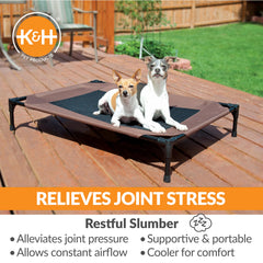 K&H Pet Products malla respirante en centro para mejor aireación y confort