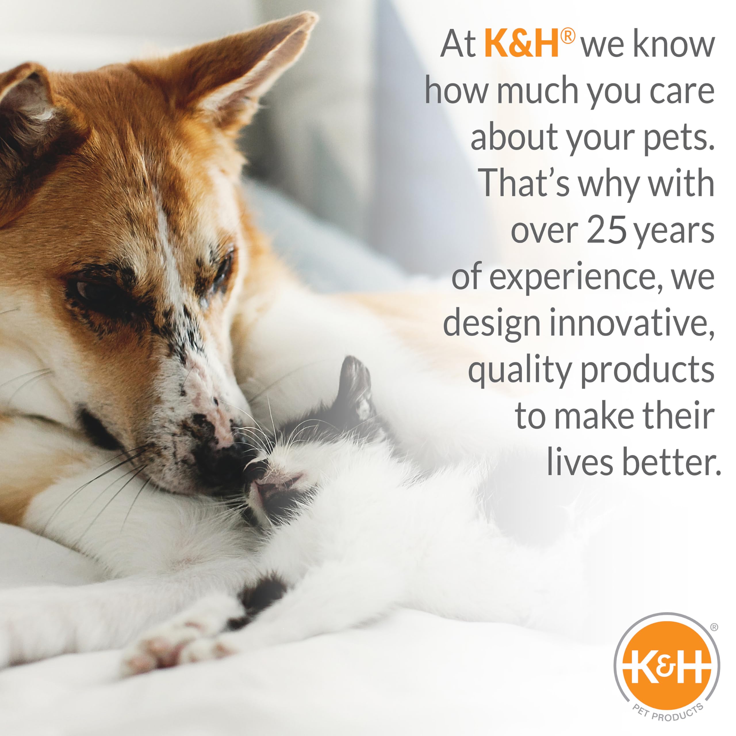 K&H Pet Products tamaño grande 30 x 42 pulgadas para razas grandes