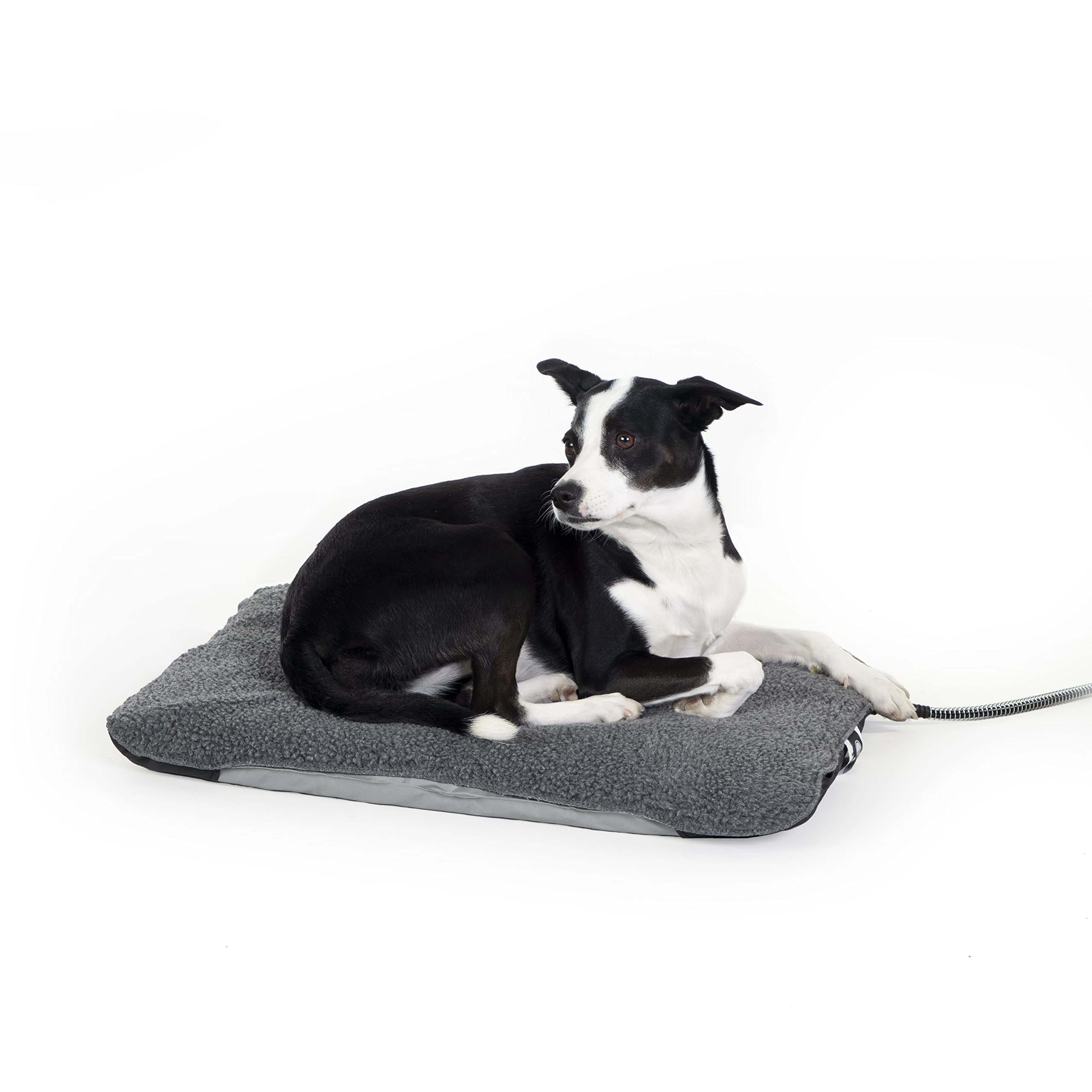 K&H Lectro-Soft cama exterior caliente para perros medianos o gatos grandes, confort seguro